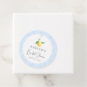 地中海スタイルのタイル レモン ブライダルシャワー フェイバータグ (インサイチュ)