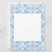 地中海スタイル、レモン、アマルフィスタイル 招待状 (裏面)