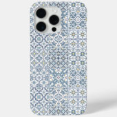 地中海タイル モロッコ マジョリカ アズレージョ Case-Mate iPhoneケース (裏面)