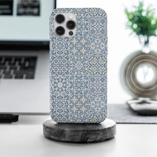 地中海タイル モロッコ マジョリカ アズレージョ Case-Mate iPhoneケース