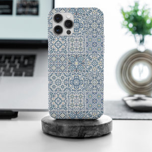 地中海タイル モロッコ マジョリカ アズレージョ iPhone 15 PRO MAXケース