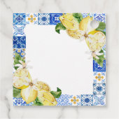 地中海ポジターノ ウェディングシャワー シール フェイバータグ (裏面)