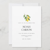 地中海レモンタイル バチェラー パーティー カード (裏面)