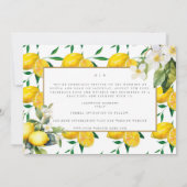 地中海レモン・セーブ・ザ・デート ウェディングカード セーブザデート (裏面)