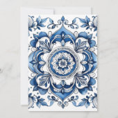 地中海 | シトラス レモン | ブライズシャワー 招待状 (裏面)