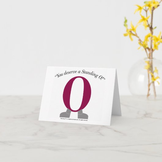 地位Oに感謝していしていますあなた及びおめでとうカードを値します カード (黄色い花)