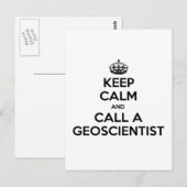 地保理学者を呼び出す ポストカード (正面/裏面)