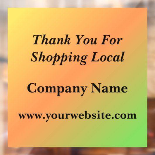 地元でお買い物していただきありがとう ウィンドウサイン (シート2)