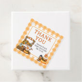 地元で栽培されたカボチャ赤ちゃんシャワースクエア フェイバータグ (インサイチュ)