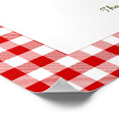 地元で栽培されたファーマーズマーケットベビーシャワーへようこそ ポスター (角)