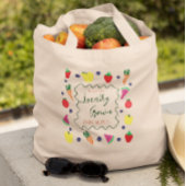 地元で栽培されたファーマーズマーケットベビーシャワー トートバッグ