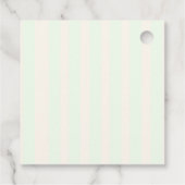 地元で栽培されたファーマーズマーケットベビーシャワー フェイバータグ (裏面)