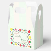 地元で栽培されたファーマーズマーケットベビーシャワー フェイバーボックス (オープン)