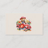 地元で栽培されたベビーおむつラッフルチケット エンクロージャーカード (裏面)