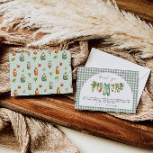 地元で栽培されたベビーサンキューカードセージ緑のベグ サンキューカード