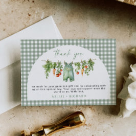 地元で栽培されたベビーサンキューカードセージ緑のベグ サンキューカード