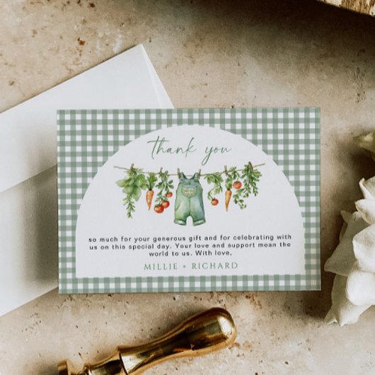 地元で栽培されたベビーサンキューカードセージ緑のベグ サンキューカード