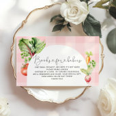 地元で栽培されたベビーピンクのベビー本 エンクロージャーカード