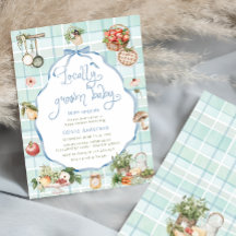 地元で栽培されたベビー農家マーケットボーイベビーシャワー