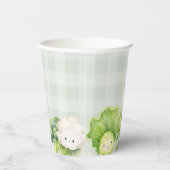 地元で栽培されたベビー農家市場のベビースシャワー 紙コップ (右)