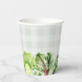 地元で栽培されたベビー農家市場のベビースシャワー 紙コップ (正面)