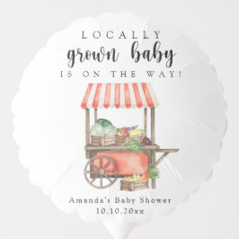 地元で栽培されたベビー農家市場カート赤ちゃんシャワー バルーン