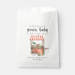 地元で栽培されたベビー農家市場カート赤ちゃんシャワー フェイバーバッグ