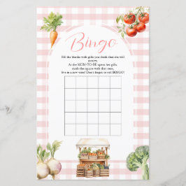 地元で栽培された新鮮な市場ベビシャワビンゴゲーム