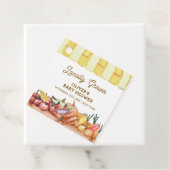 地元で栽培された水色の野菜フルーツ赤ちゃんシャワー フェイバータグ (インサイチュ)