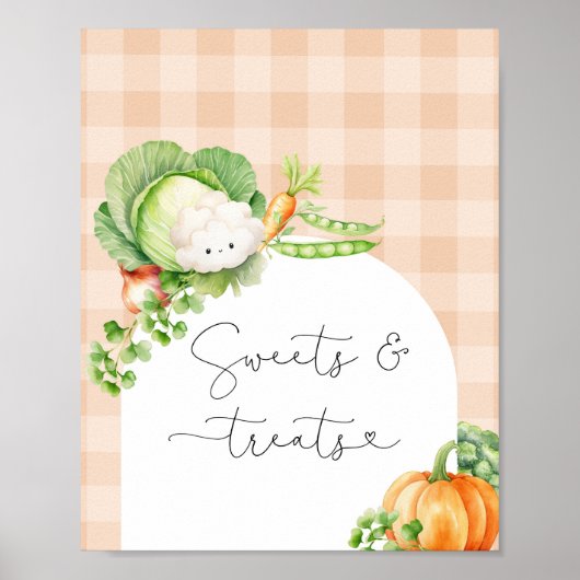 地元で栽培された秋パンプキンスイーツ&スイーツ ポスター (正面)