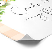 地元で栽培された秋野菜のカードとギフト ポスター (角)