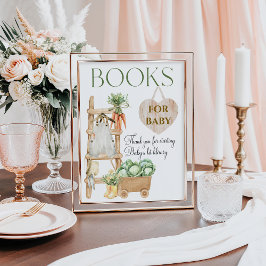 地元で栽培された素朴赤ちゃんシャワー飲料 ポスター