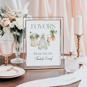 地元で栽培された農家の赤ちゃんシャワーの好意 ポスター