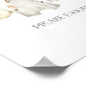 地元で栽培された農家の赤ちゃんシャワー食品 ポスター (角)