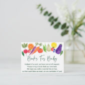 地元で栽培された農家マーケットブックリクエストカード エンクロージャーカード (スタンド正面)