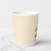 地元で栽培された農家市場いちごカート 紙コップ (右)