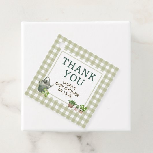 地元で栽培された農家市場ベビーシャワースクエア フェイバータグ (インサイチュ)