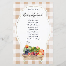 地元で栽培された野菜の農家祈りの言葉ベビー