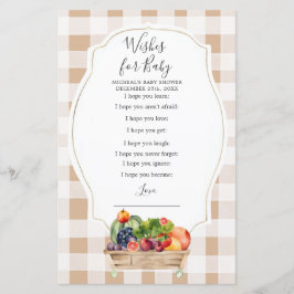 地元で栽培された野菜農家がベビーを願う