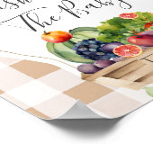 地元で栽培された野菜農家がベビーを願う ポスター (角)