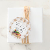 地元で栽培された野菜農家市場ベビーシャワー フェイバータグ (インサイチュ)