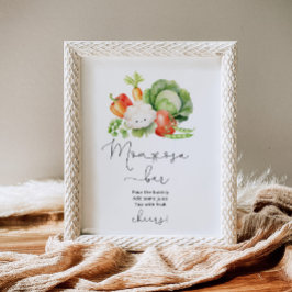 地元で栽培された野菜農家mom-osaバー ポスター