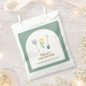 地元で栽培されたBohoフローラガーデニング赤ちゃんシャワー フェイバーバッグ (クリップ留めされた状態)