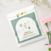 地元で栽培されたBohoフローラガーデニング赤ちゃんシャワー フェイバーバッグ (封をした状態)