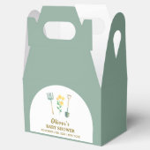 地元で栽培されたBohoフローラガーデニング赤ちゃんシャワー フェイバーボックス (オープン)