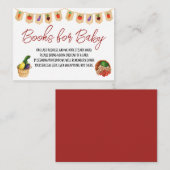 地元で栽培、ファーマーズマーケット、ベビー用の本 エンクロージャーカード (正面/裏面)