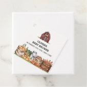 地元で素朴栽培された野菜の赤ちゃんシャワー フェイバータグ (インサイチュ)