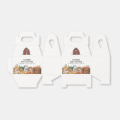 地元で素朴栽培された野菜の赤ちゃんシャワー フェイバーボックス (折り畳みなし)