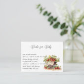 地元で育ったファーマーズマーケットのベビー本 エンクロージャーカード (スタンド正面)