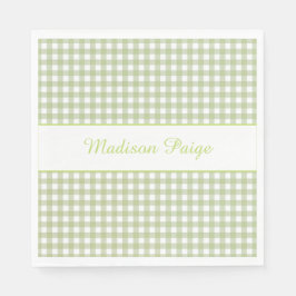 地元で育ったベビーが途中で赤ちゃんシャワーを浴びる スタンダードランチョンナプキン